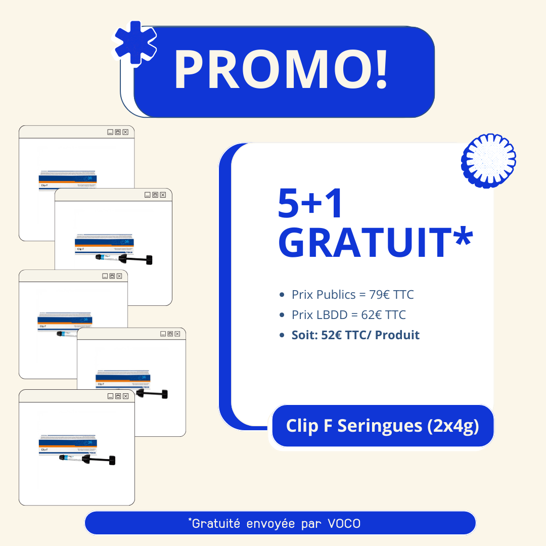 Clip F seringues
