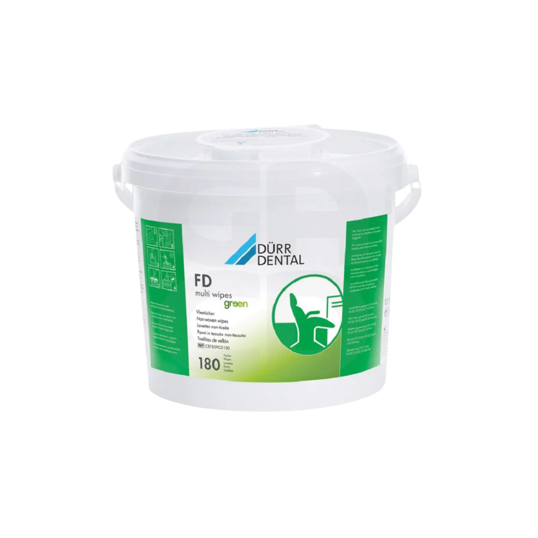FD multi wipes green (x180)
