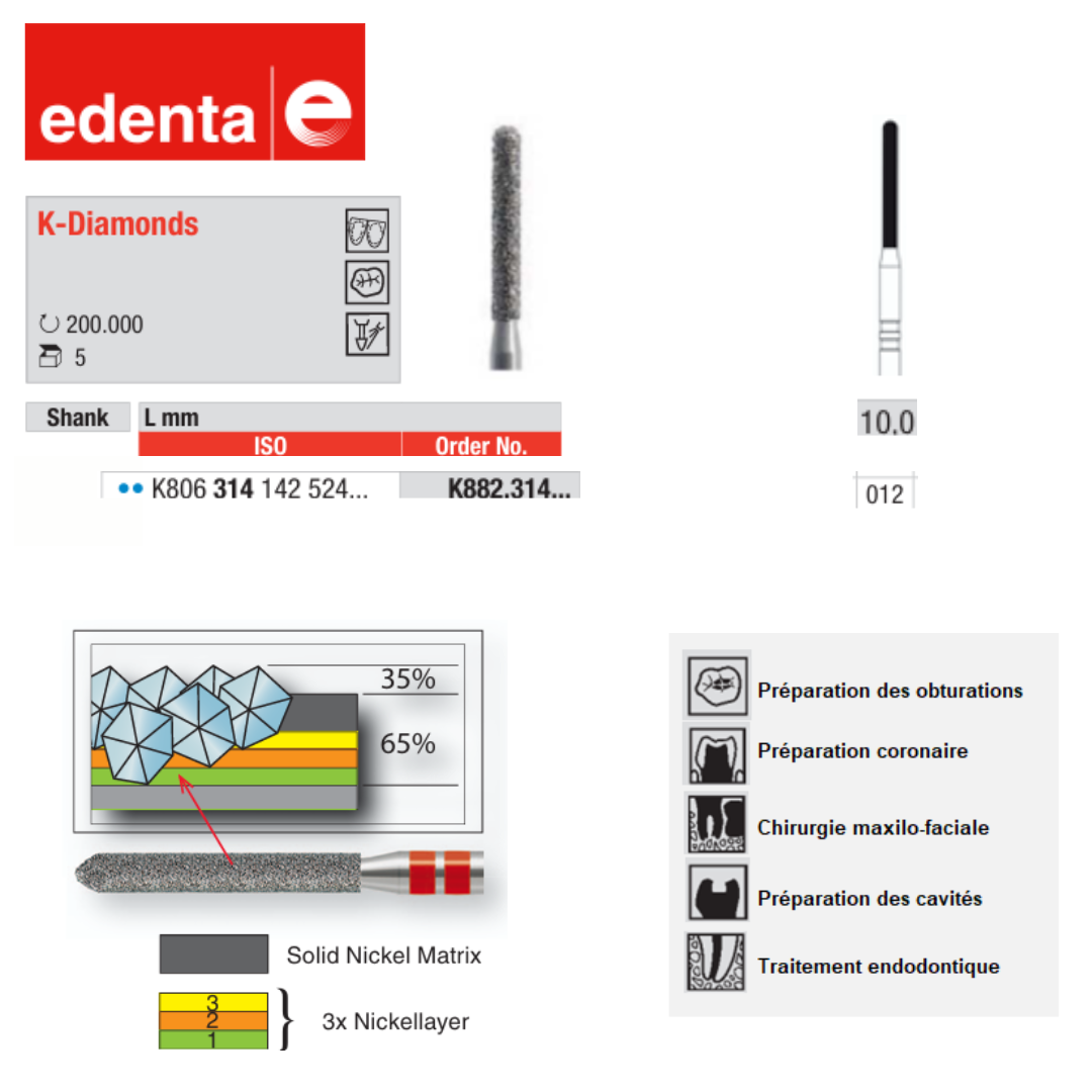 Fraise K-Diamonds 882 (x5)