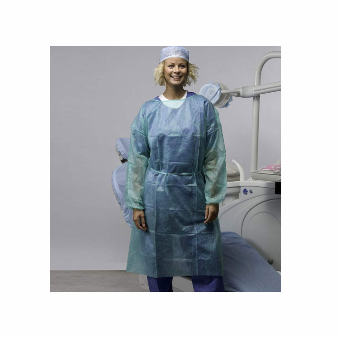 Blouses de Chirurgie stériles Bleues (x50)