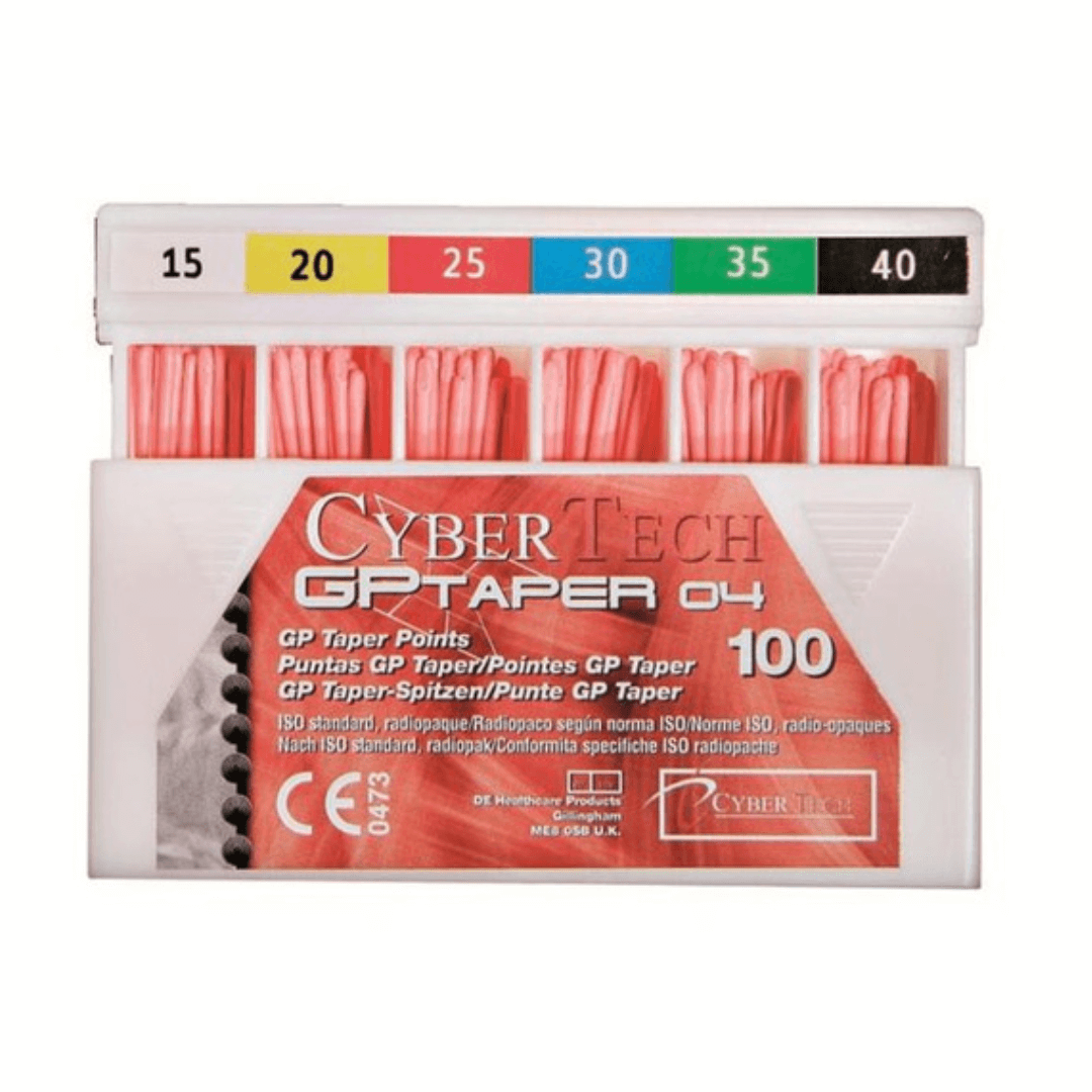 Pointes de Gutta-Percha Taper (x100)