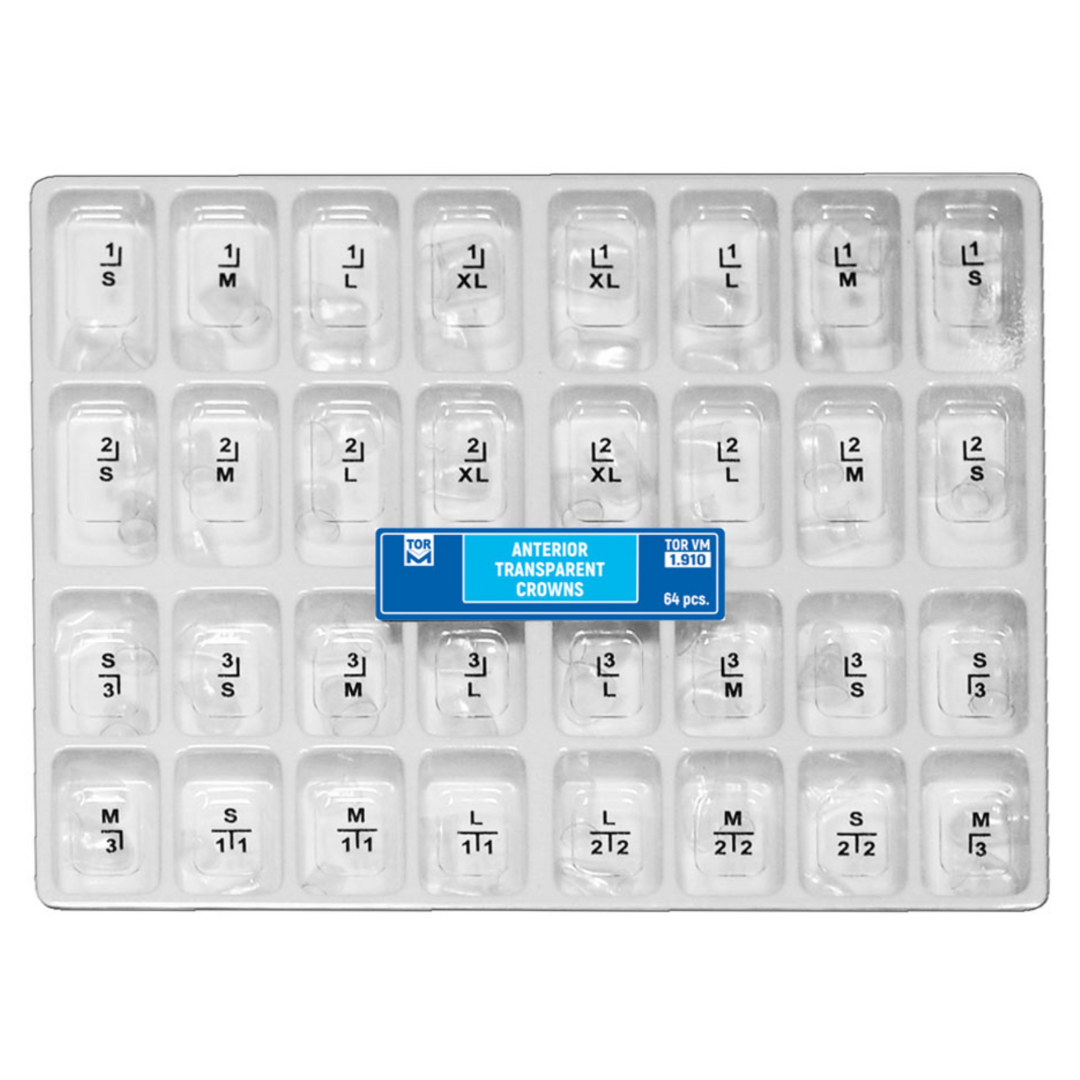 Kit de couronnes antérieures (64 pcs)