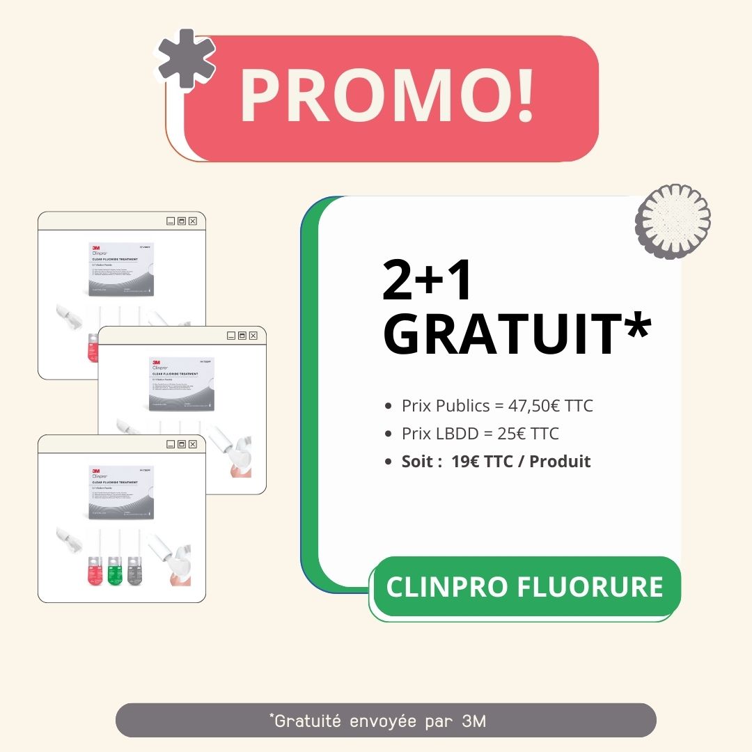 Clinpro Clear Fluorure (x50)