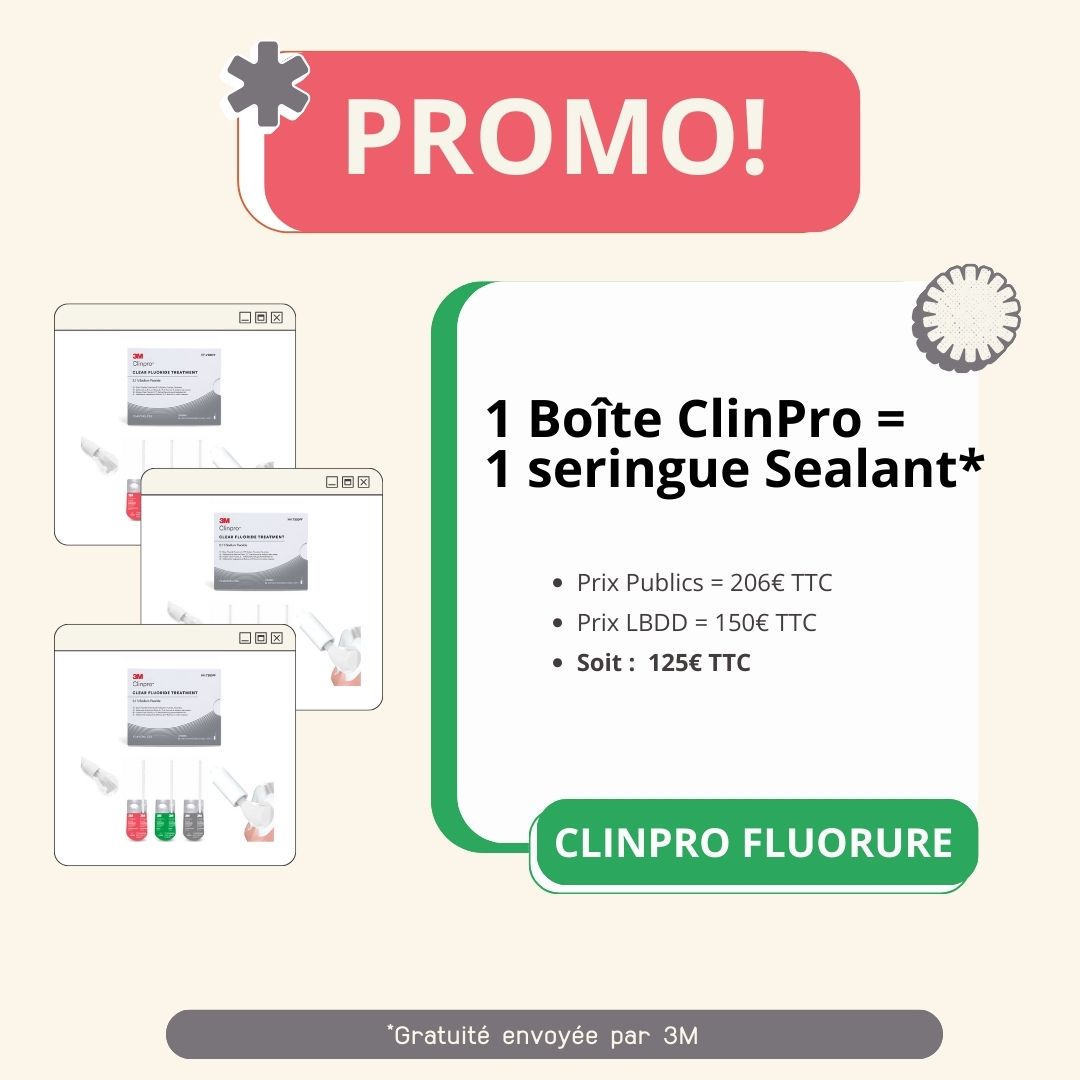 Clinpro Clear Fluorure (x50)