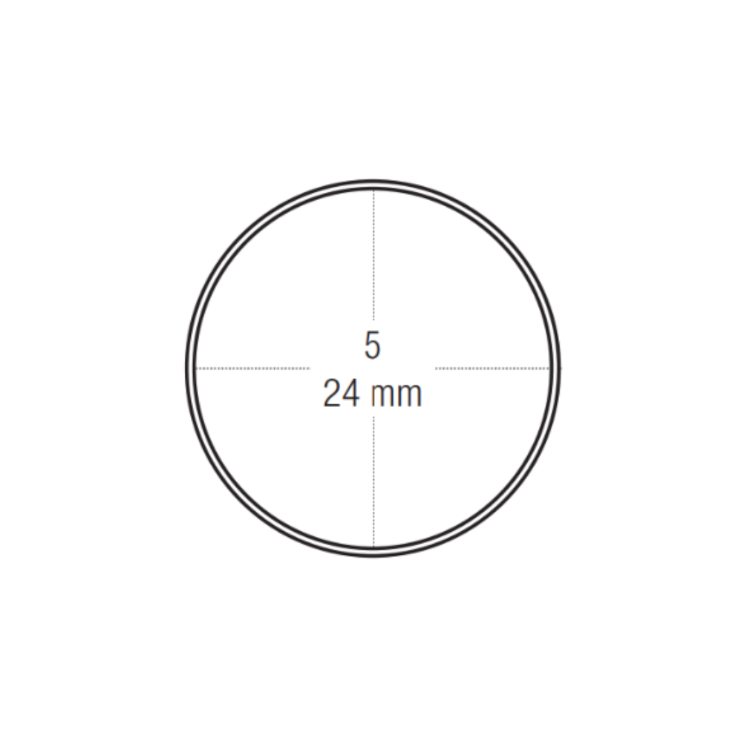 Miroirs Rhodium (x12)