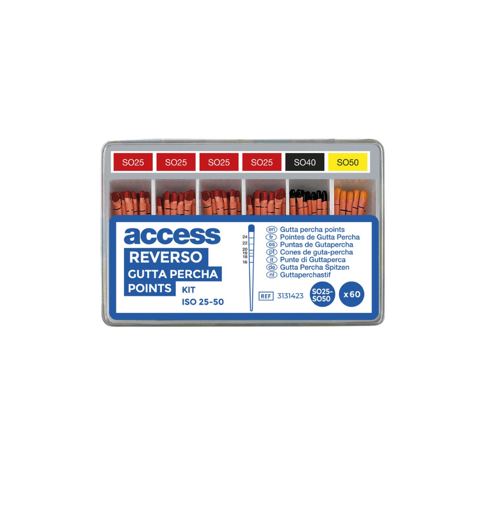 Pointes Gutta-Percha Reverso (x60)