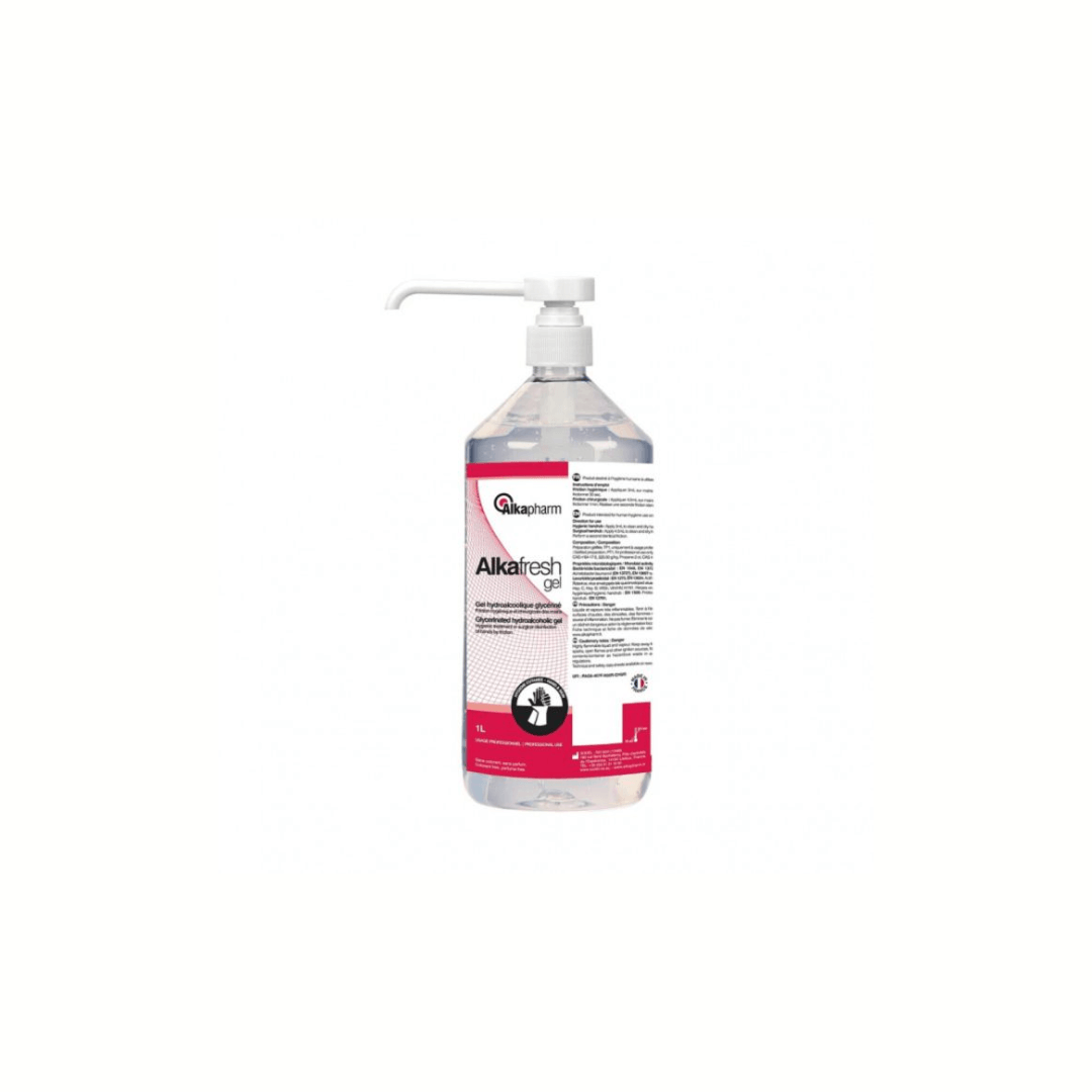 Alkafresh- Gel Hydroalcoolique (1L) - Alkapharm - La Boutique Du Dentiste