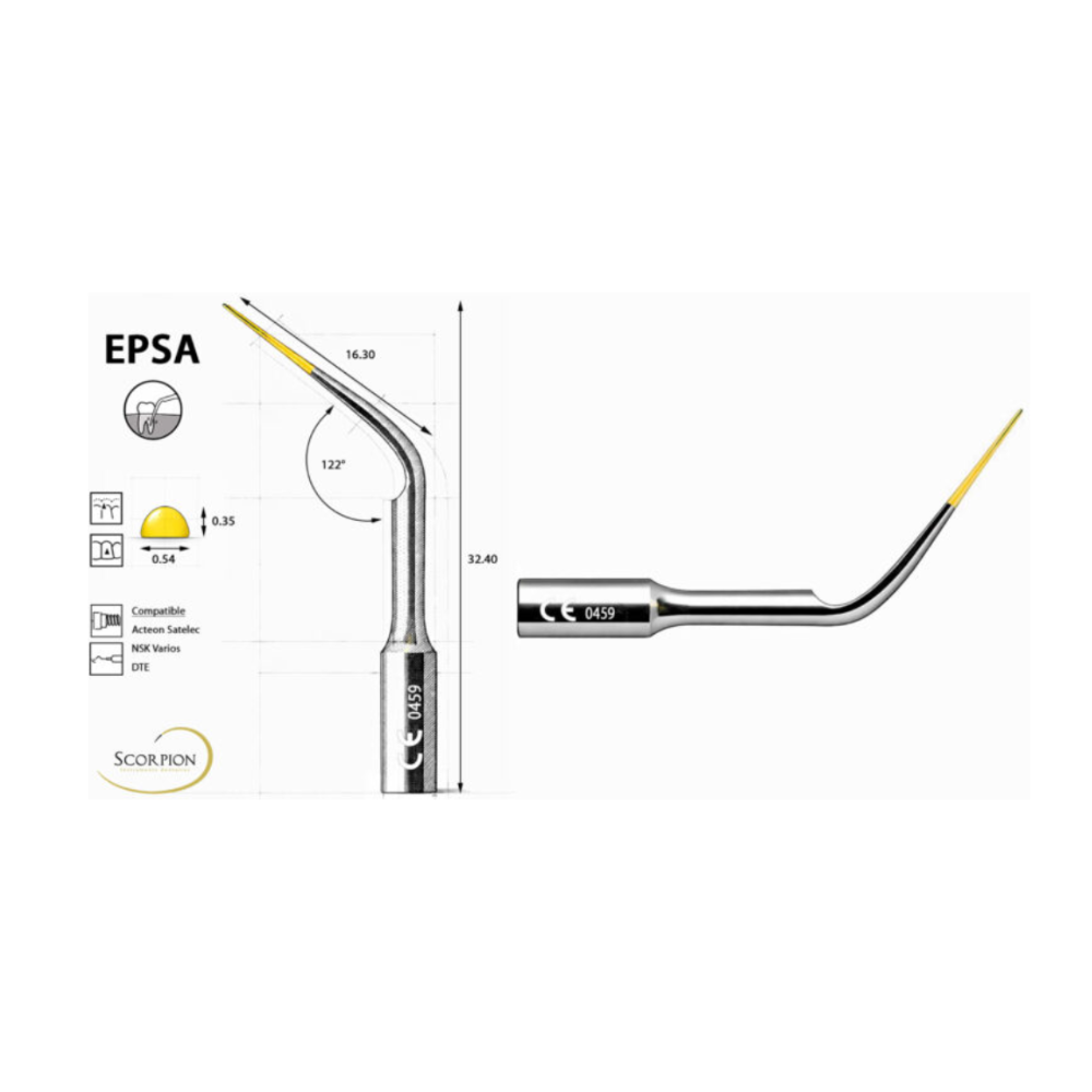 Inserts Scorpion pour Acteon Satelec / NSK Varios / DTE