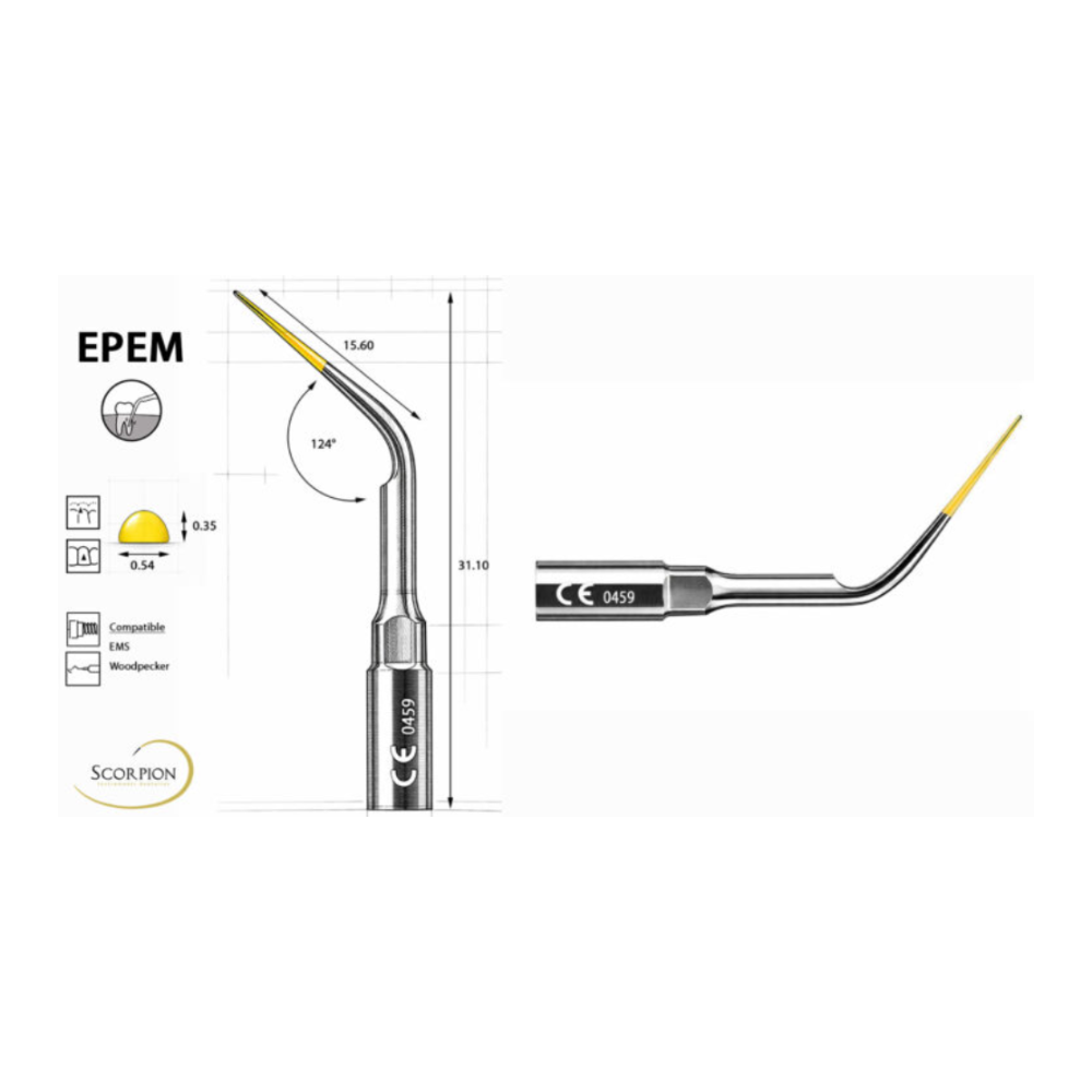 Inserts Scorpion pour EMS / Woodpecker