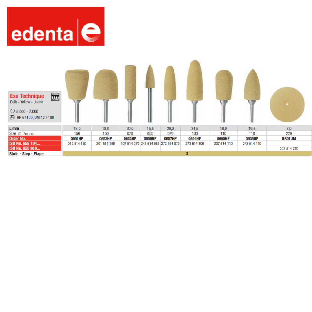 Fraise Exa Technique (x6)