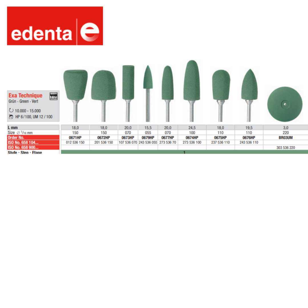 Fraise Exa Technique (x6)