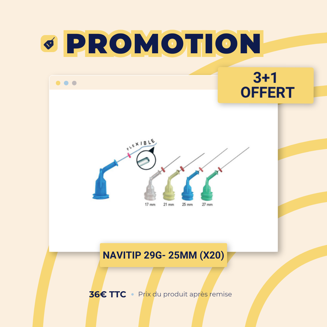 Navitip 29G- 25mm (x20)