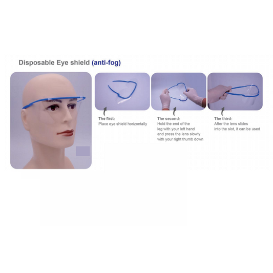Visière de protection pour les yeux (x1)
