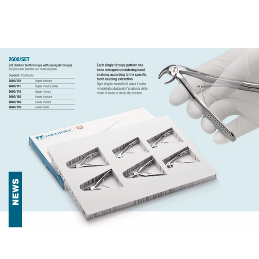 Set Basique Daviers Pédo (x6)