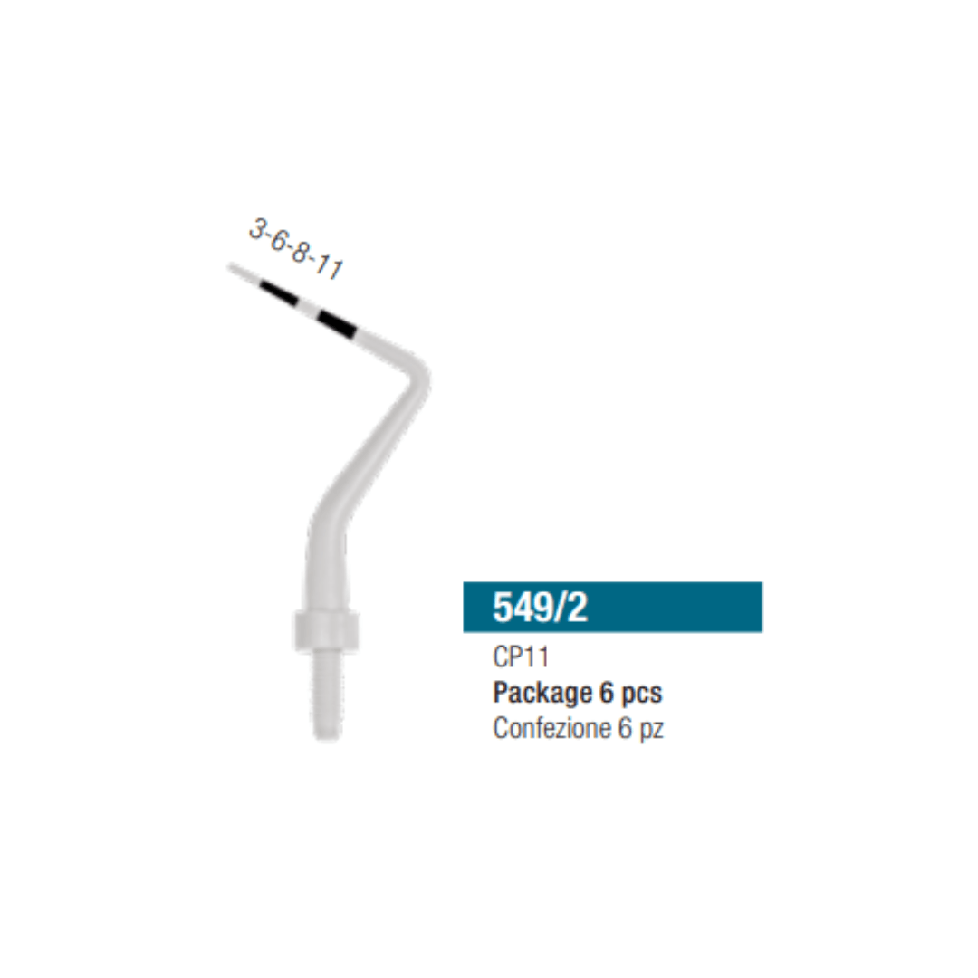 Sondes parodontales en plastique (x6)