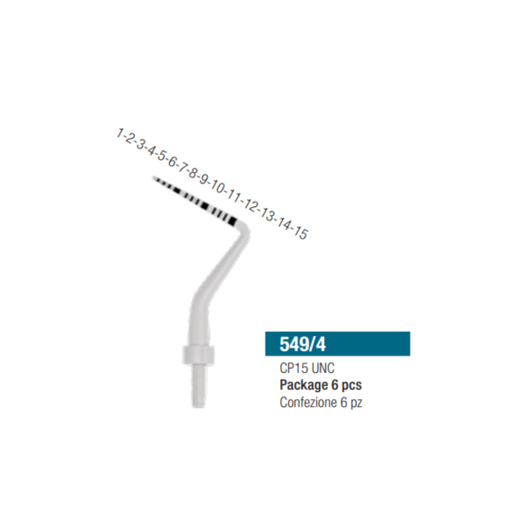 Sondes parodontales en plastique (x6)