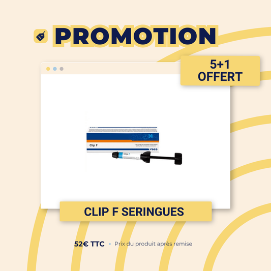 Clip F seringues