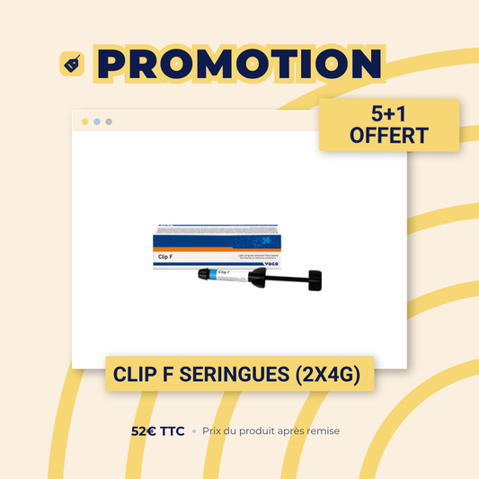 Clip F seringues
