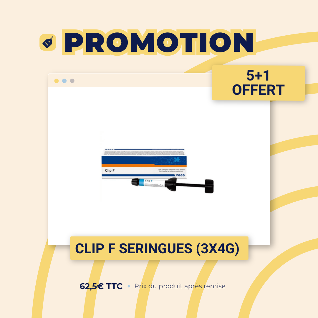 Clip F seringues
