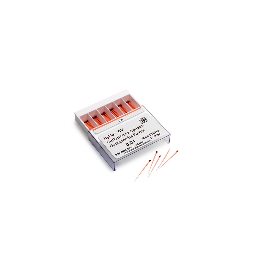 Pointes gutta-percha HyFlex CM Roeko