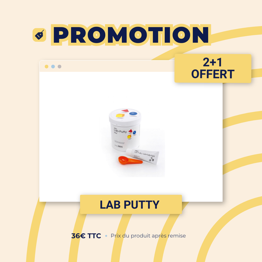 Lab-Putty 900ml + Catalyseur 40 mL
