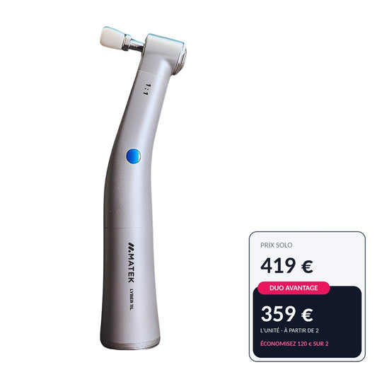 Contre-angle bleu Matek Lyber 11L – offre Duo avantage
