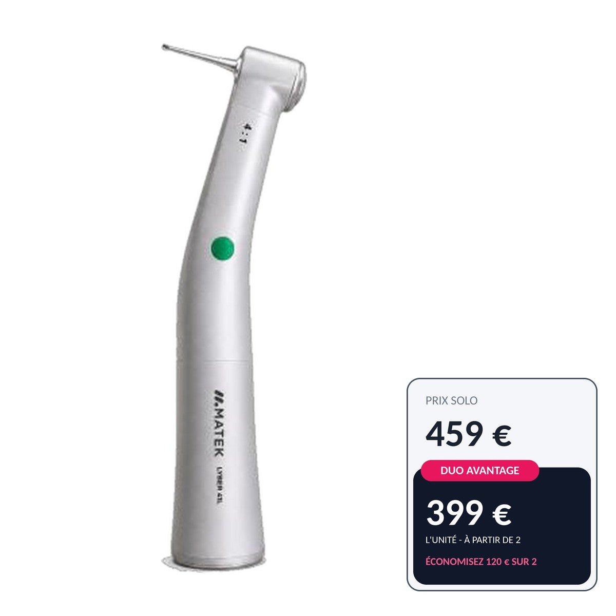 Contre-angle vert Matek Lyber 41L – offre Duo avantage