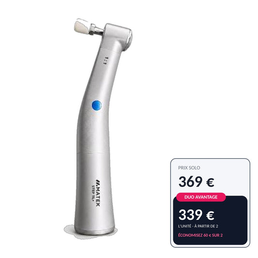 Contre-angle bleu Matek STEP 11L+ – offre Duo avantage