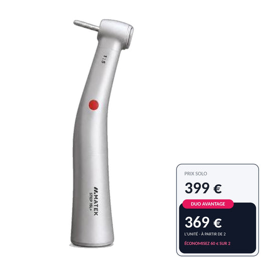 Contre-angle rouge Matek STEP 15L+ – offre Duo avantage