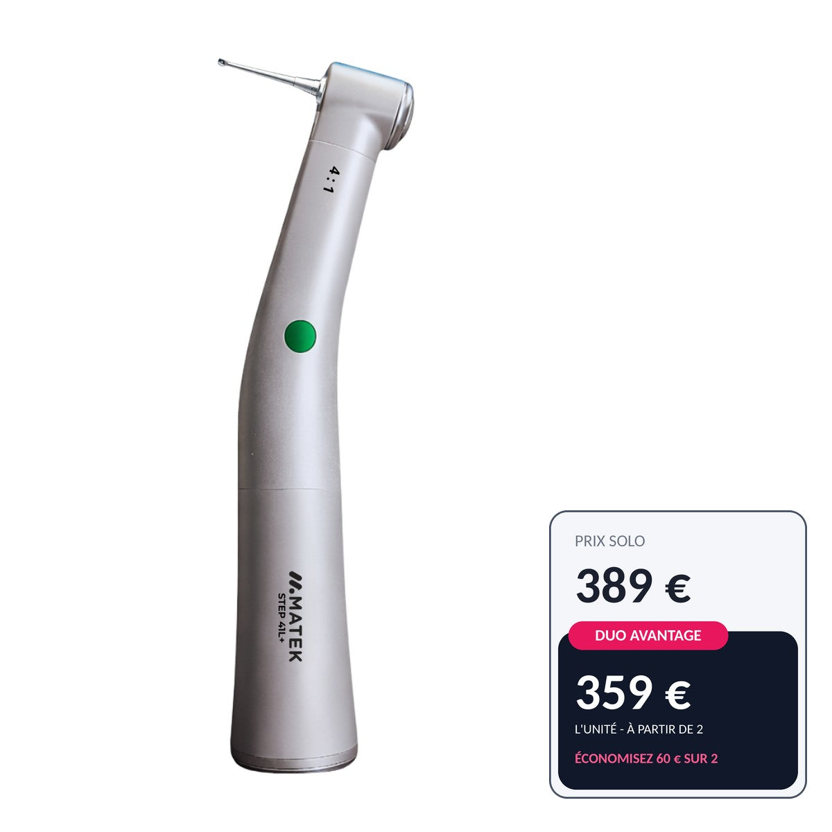 Contre-angle vert Matek STEP 41L+ – offre Duo avantage
