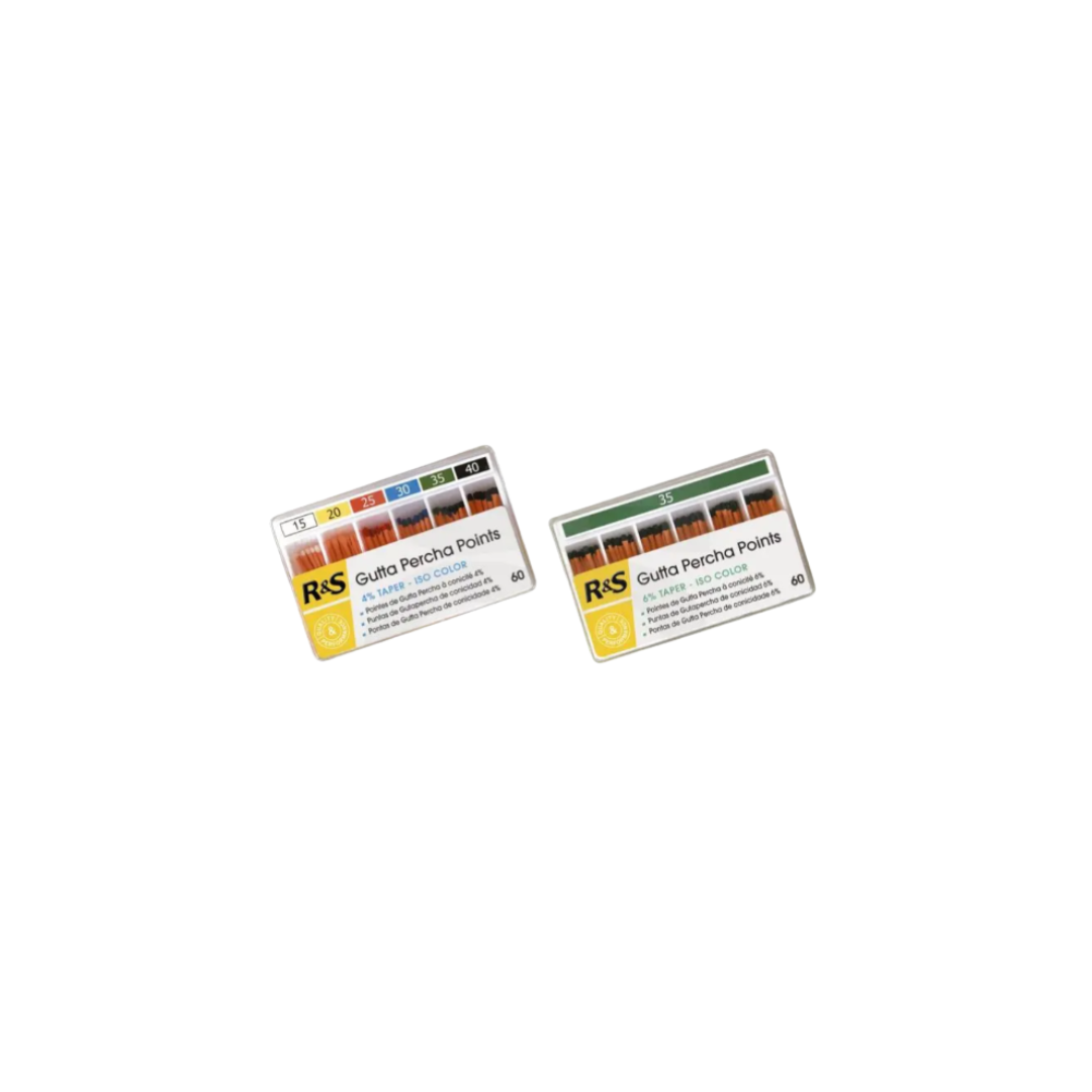 Pointes Gutta-Percha ISO Taper (x60)