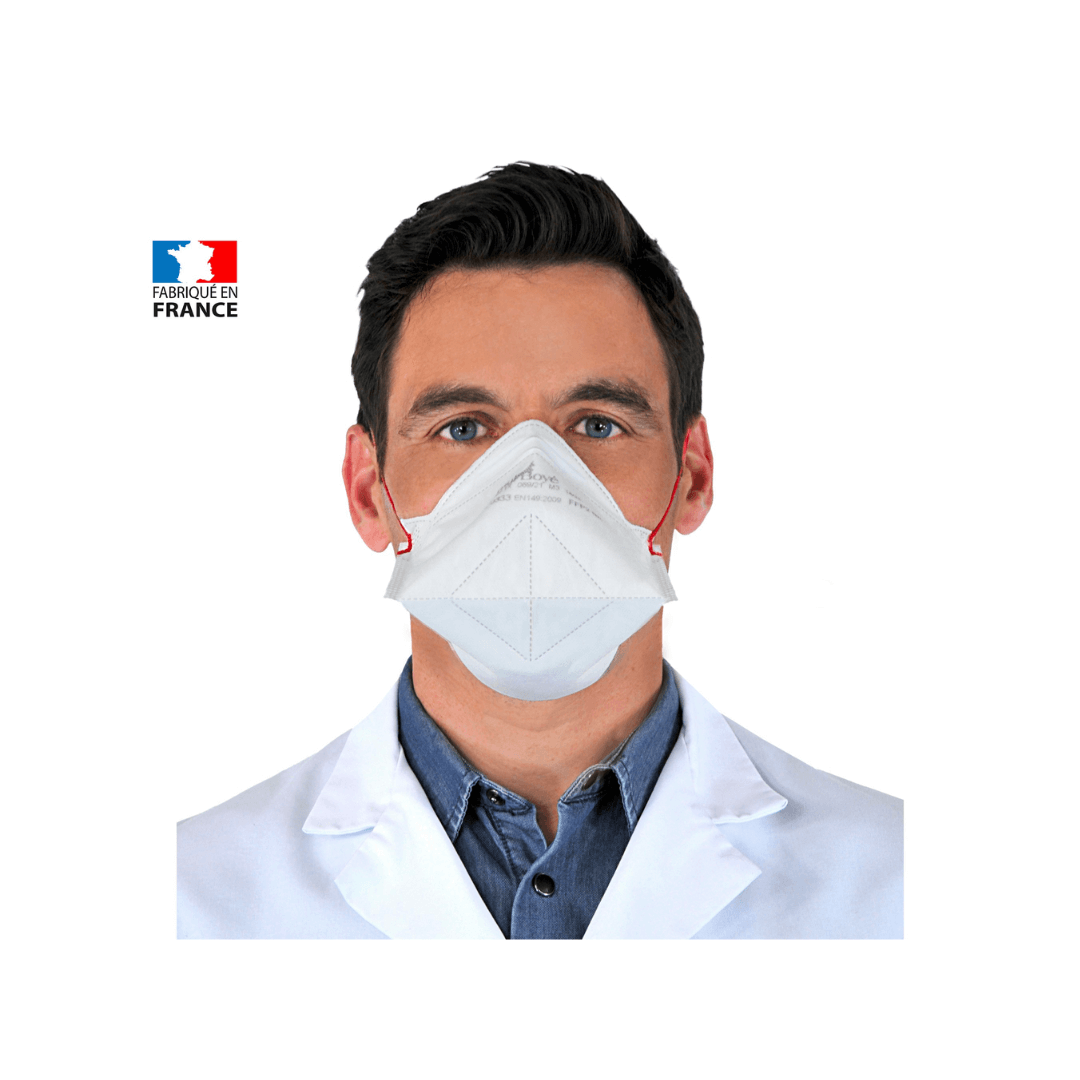 Masques de protection FFP2 (x50) - Paul Boye - La Boutique Du Dentiste